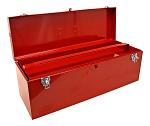 Classic Metal Tool Box - Red