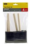 4 Piece Foam Paint Brush Set