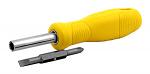 6-in-1 Stanley Phillips-head and Flat-head Reversible Screwdriver