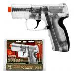 Red Jacket Airsoft Battle Pistol - Clear