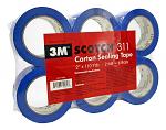 3M Scotch 311 Carton Sealing Tape - Blue